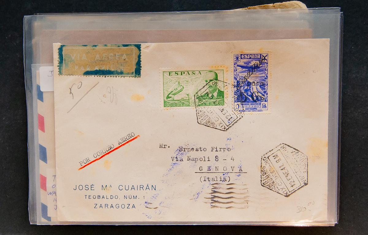 27 - Spanish Collection. Postal History 