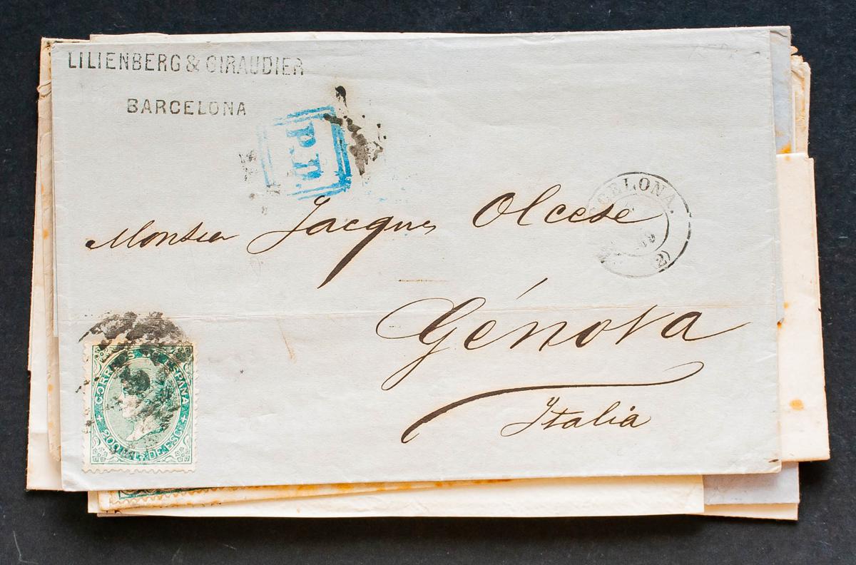 30 - Spanish Collection. Postal History 