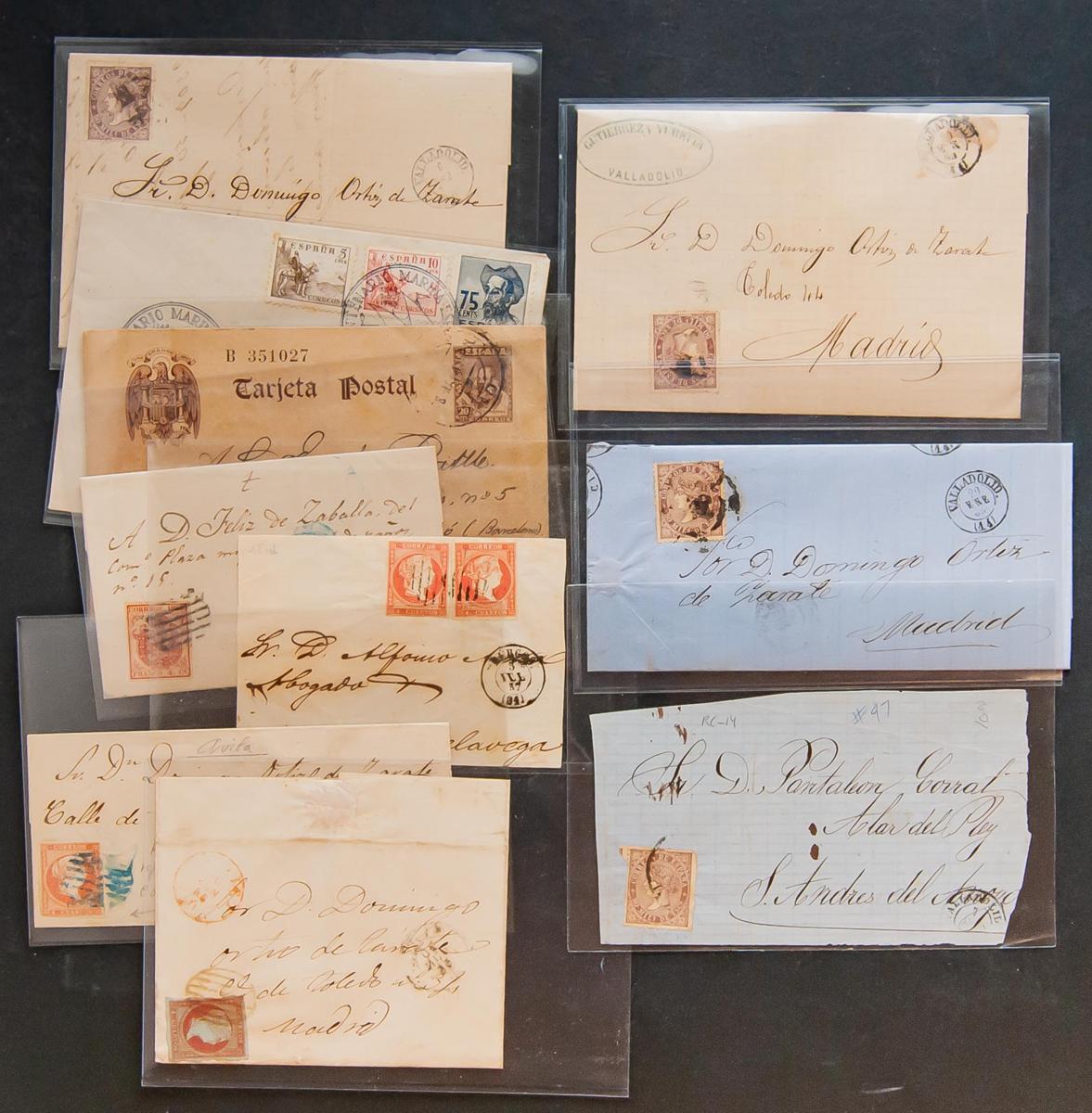 32 - Spanish Collection. Postal History 