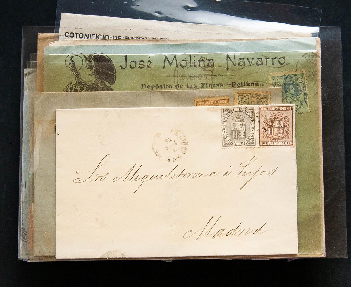 33 - Spanish Collection. Postal History 