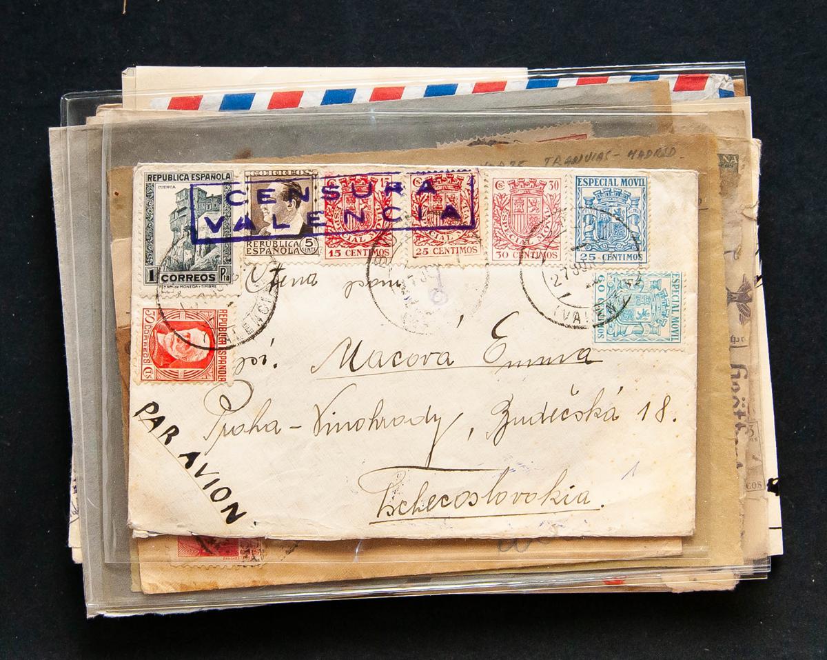37 - Spanish Collection. Postal History 
