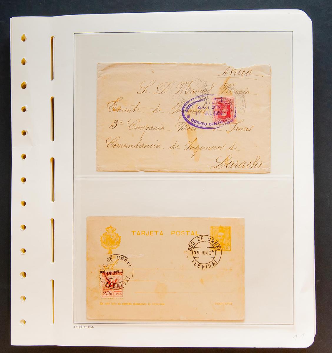 38 - Spanish Collection. Postal History 