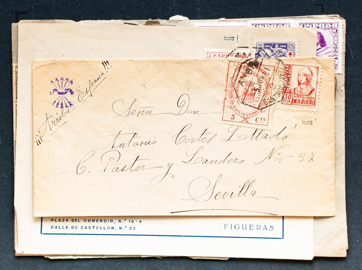 46 - Spanish Collection. Postal History 