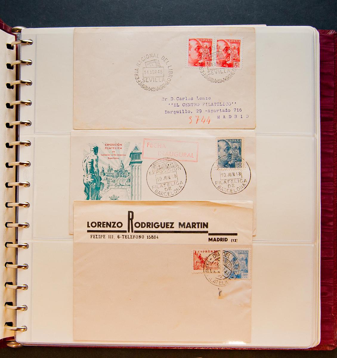 55 | Lotes y Colecciones.España. Historia Postal