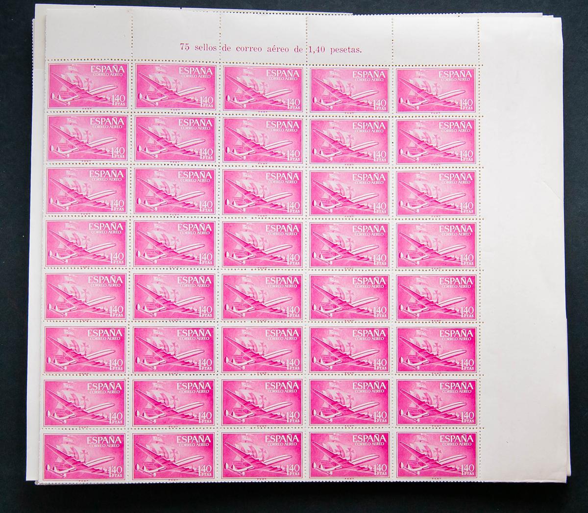 78 | Lotes y Colecciones.España. Stock de Series y Sellos