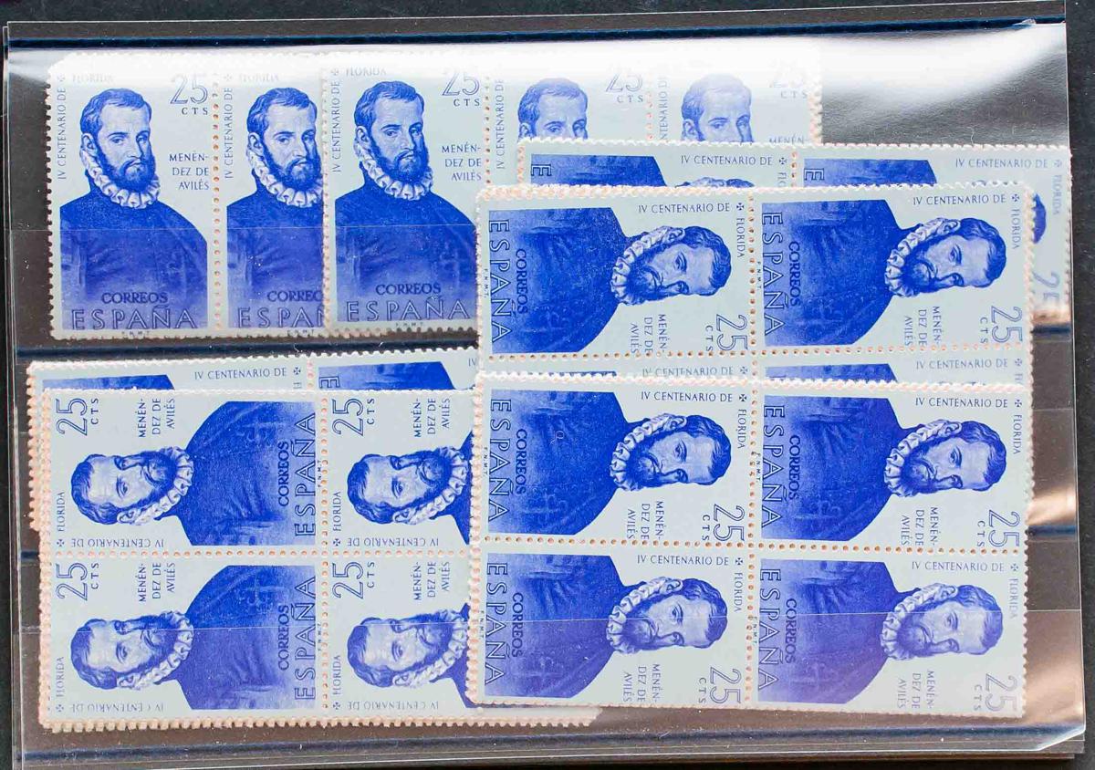 84 | Lotes y Colecciones.España. Stock de Series y Sellos
