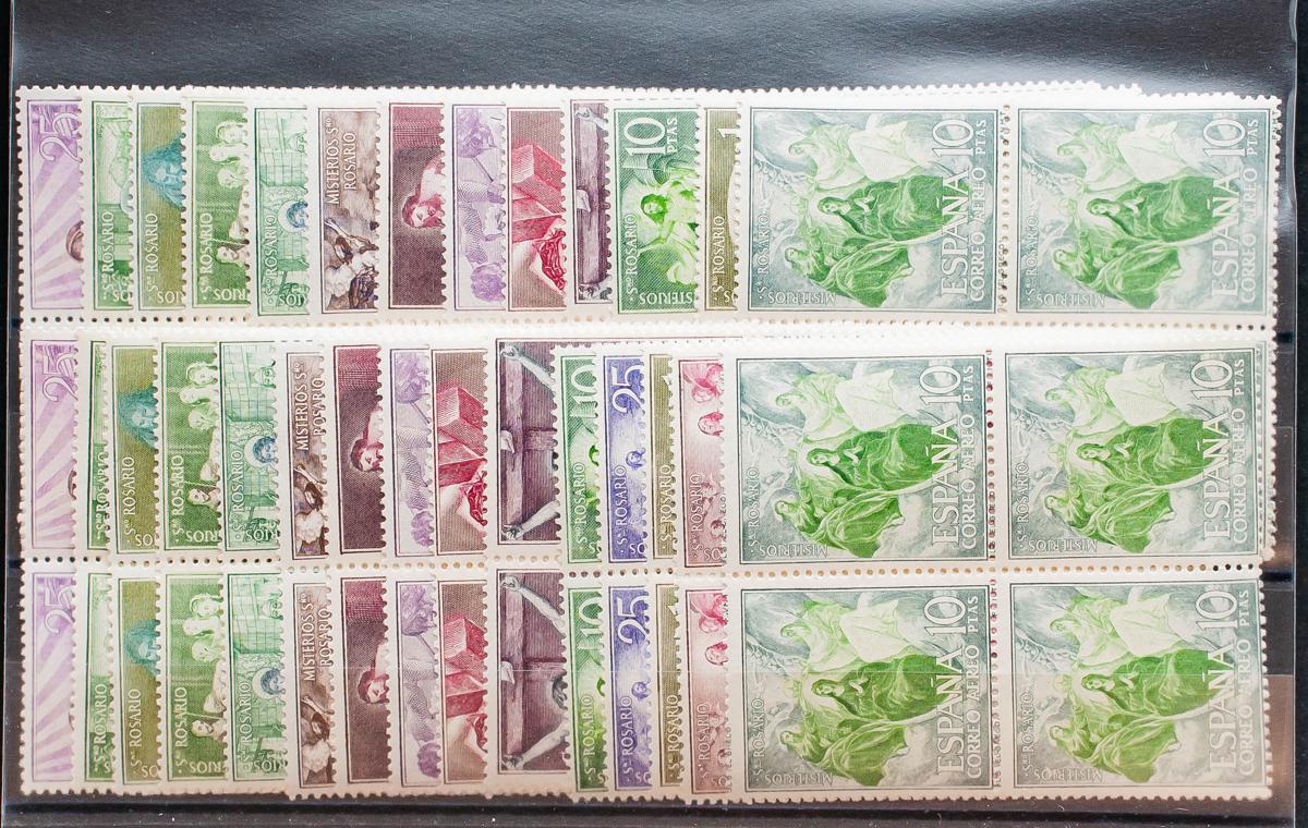 95 | Lotes y Colecciones.España. Stock de Series y Sellos