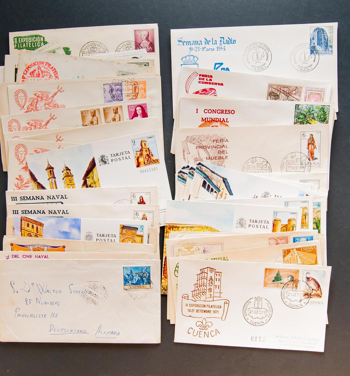 9 - Spanish Collection. Postal History 