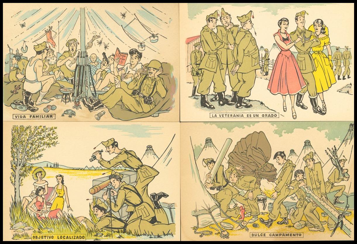 1172 | Civil War. Nationalist Postcard