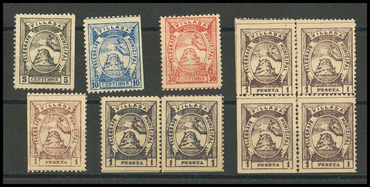 1313 | Telegraph Stamps. Private Telegraphs