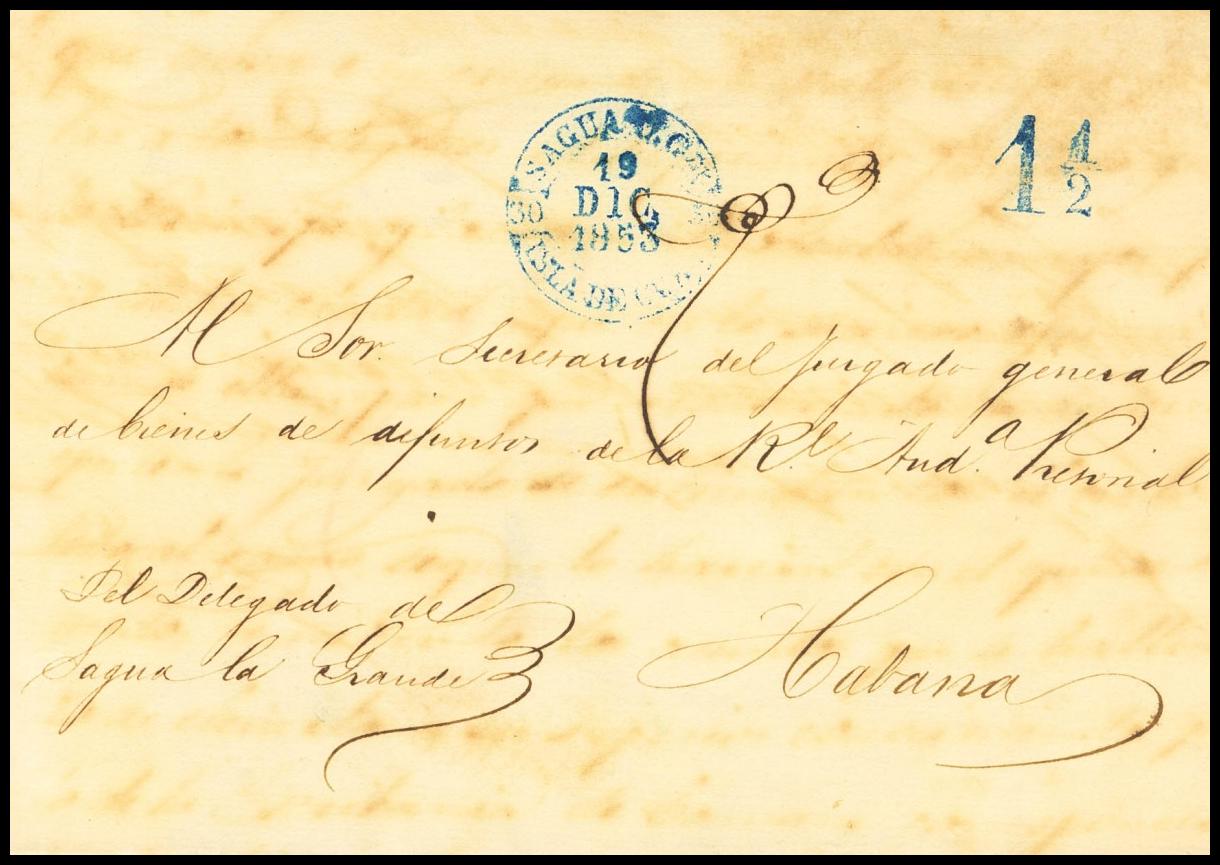 1537 | Cuba. Prephilately