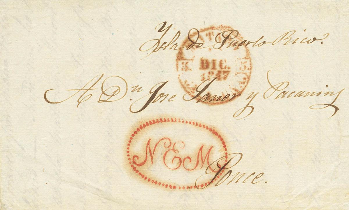 1752 | Puerto Rico. Prephilately
