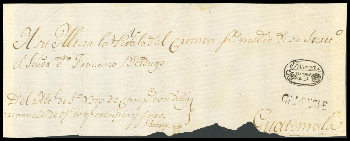 81 | Pre-philately. Colonial