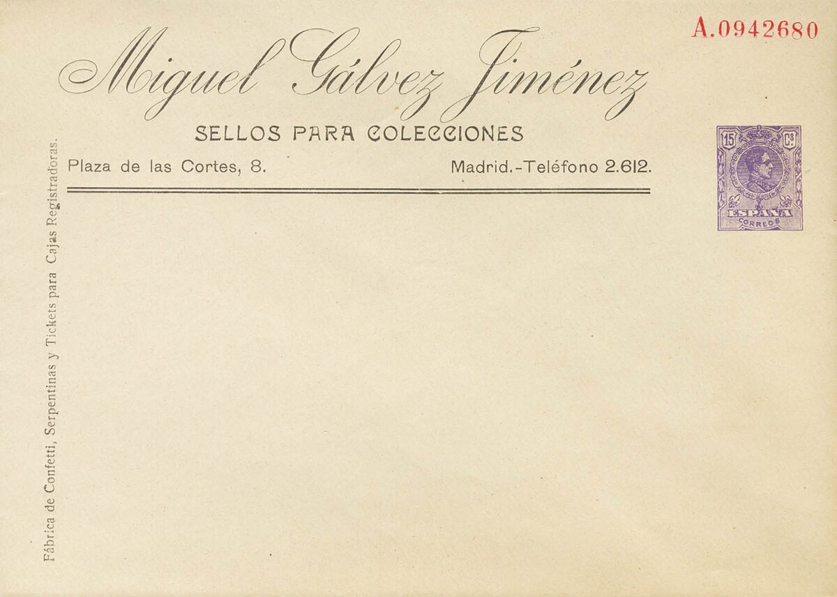 2200 | Entero Postal. Entero Postal Privado
