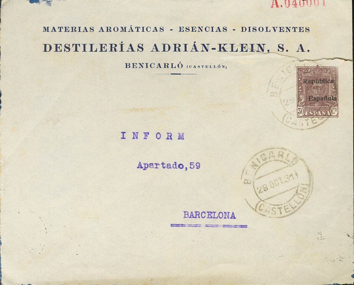 2220 | Postal Stationery. Private Postal Stationery