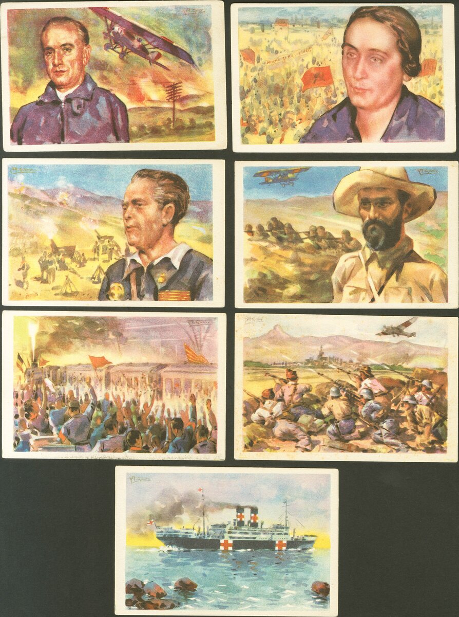2250 | Civil War. Republican Postcard