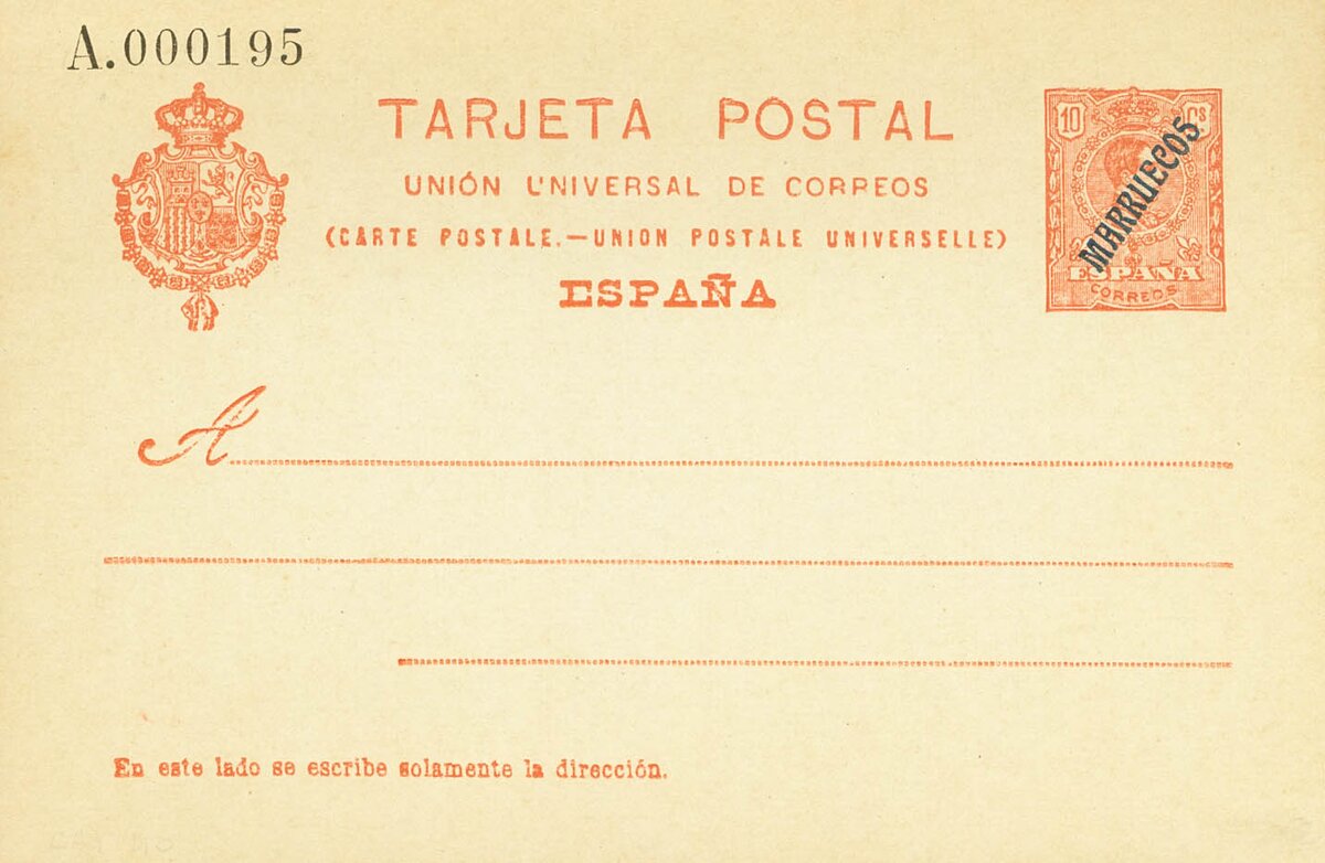 2703 | Marruecos. Entero Postal