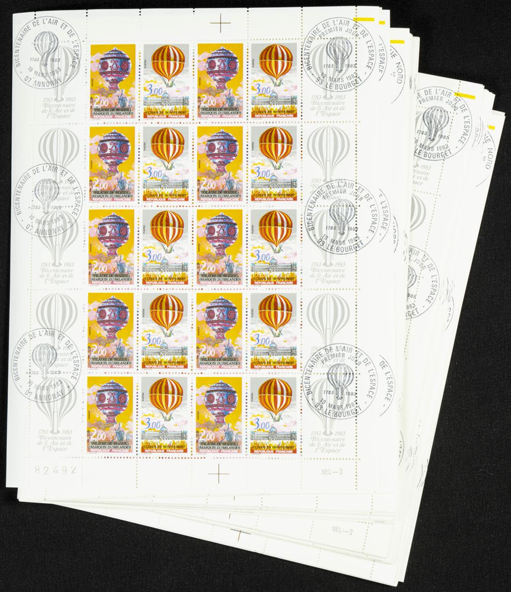 101 | France. Sets and stamps stock