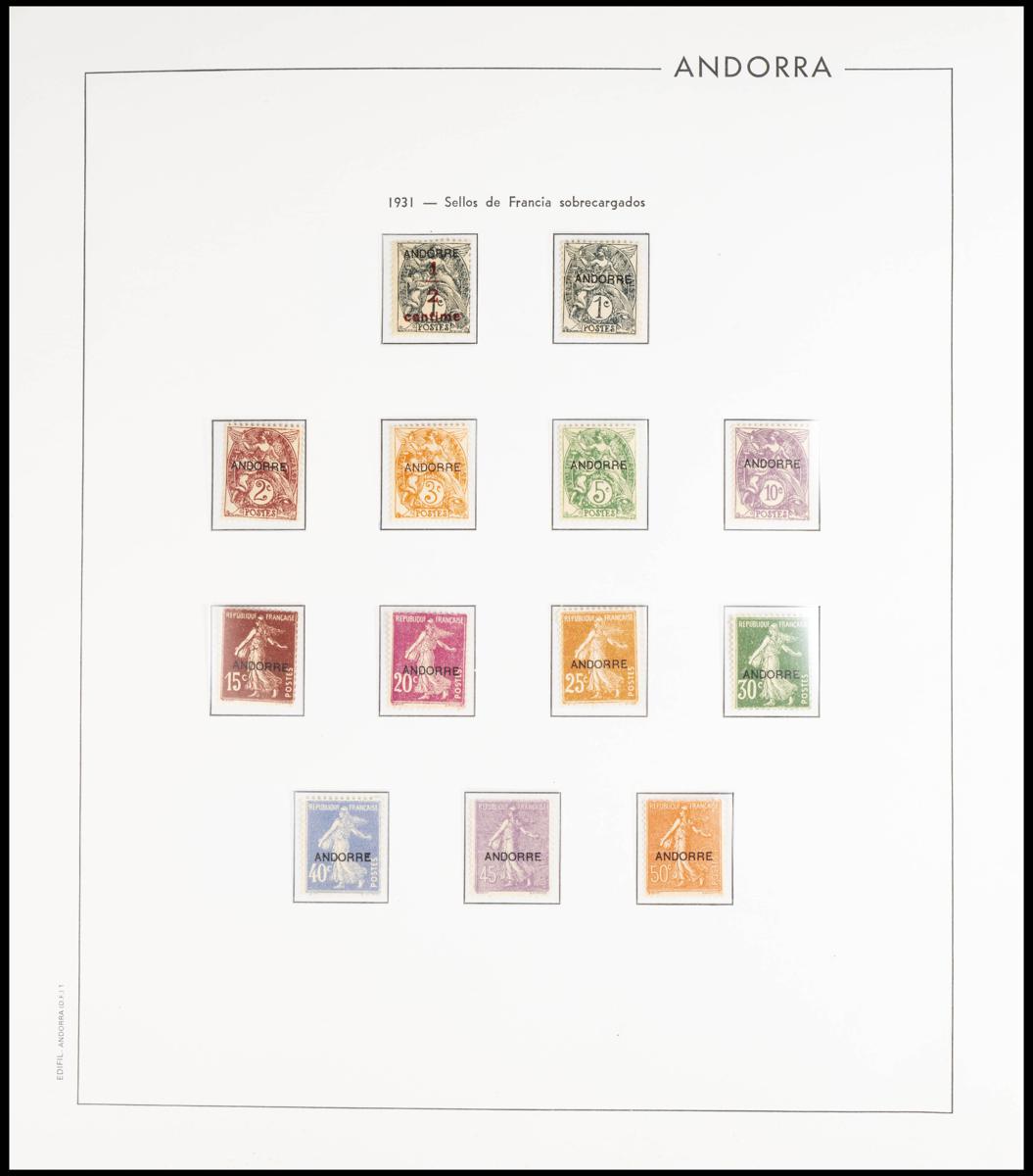103 | French Andorra. Lots and Collections.Worldwide