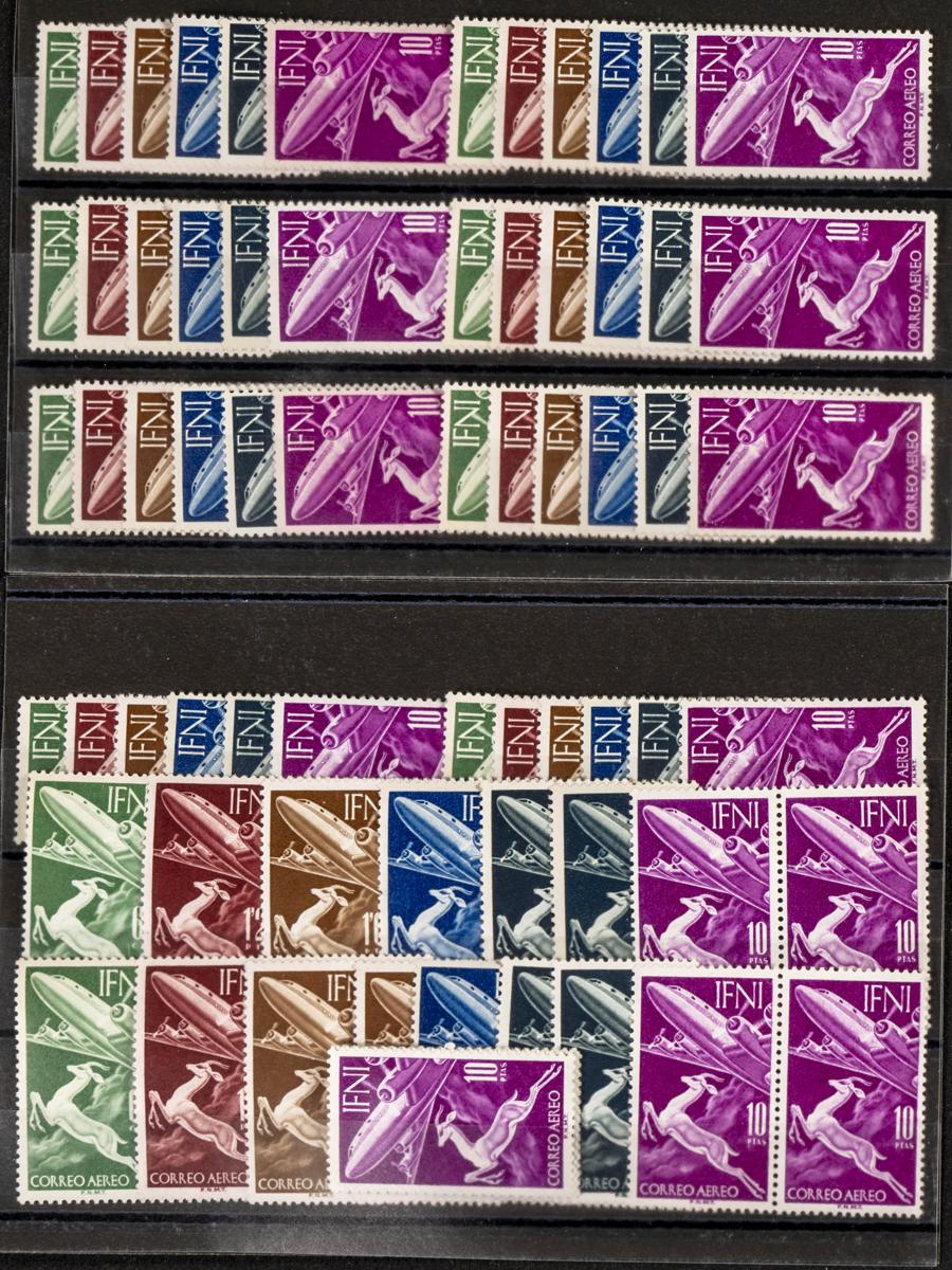1116 | Ifni. Stock de Series y Sellos