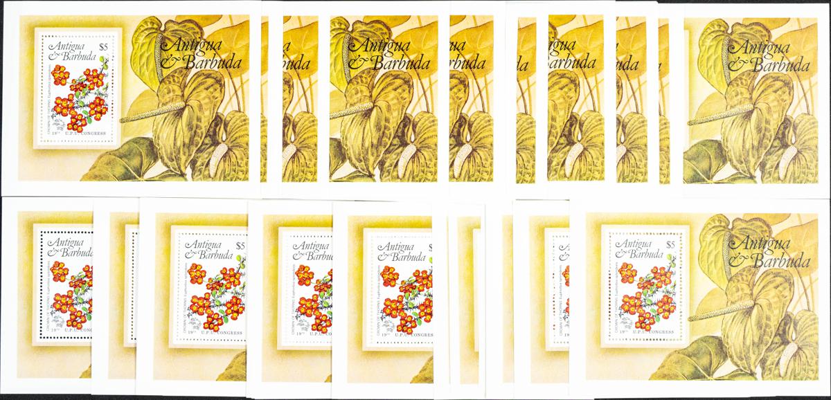 159 | Antigua. Stock de Series y Sellos