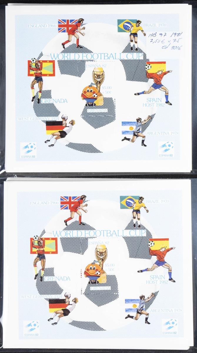 183 | Grenada. Stock de Series y Sellos