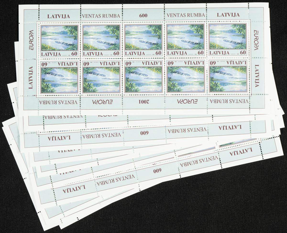 210 | Latvia. Sets and stamps stock