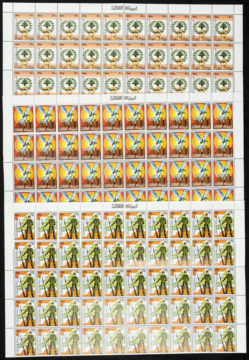 213 | Liban. Sets and stamps stock