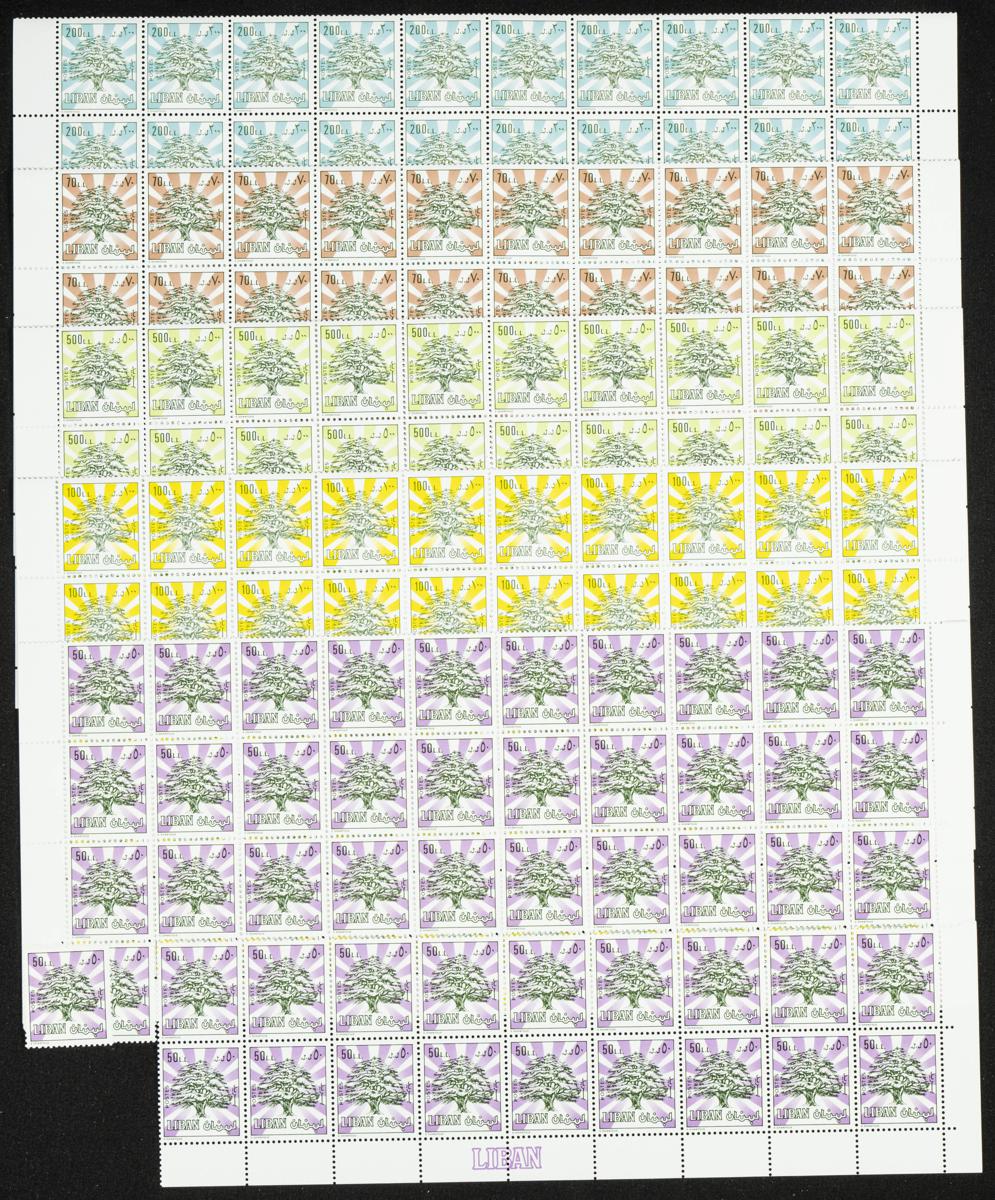 214 | Liban. Sets and stamps stock