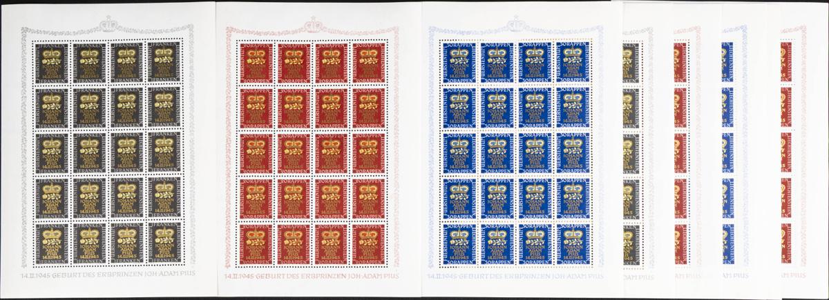 227 | Liechtenstein. Sets and stamps stock