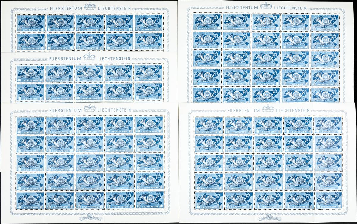 228 | Liechtenstein. Sets and stamps stock