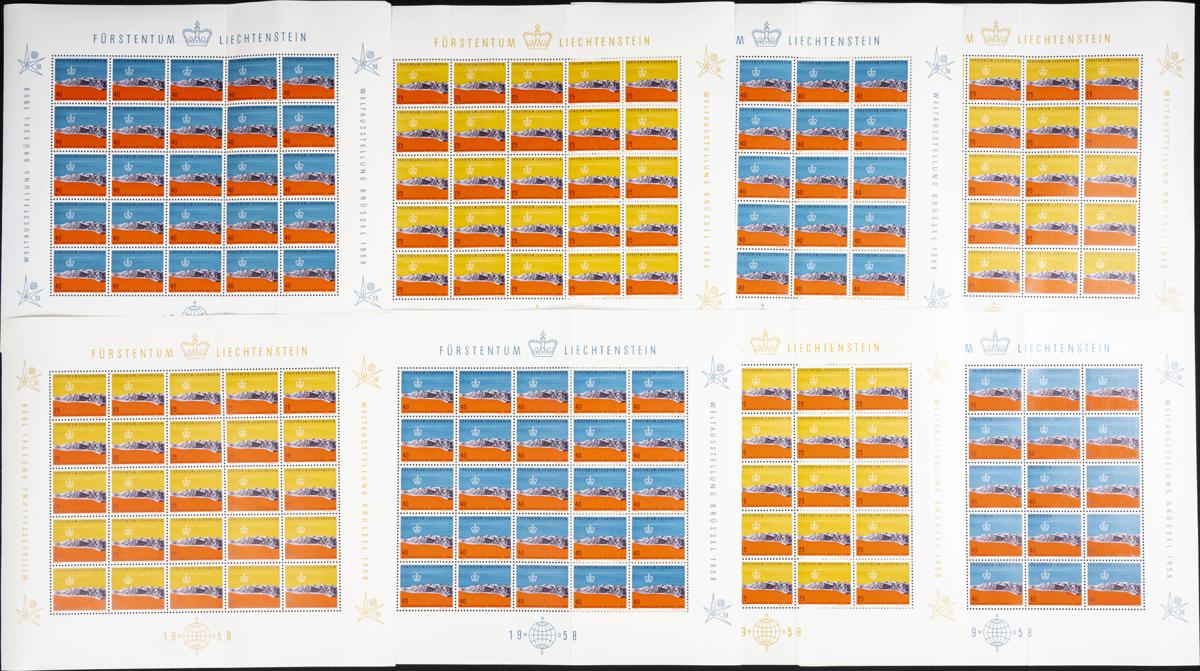230 | Liechtenstein. Sets and stamps stock