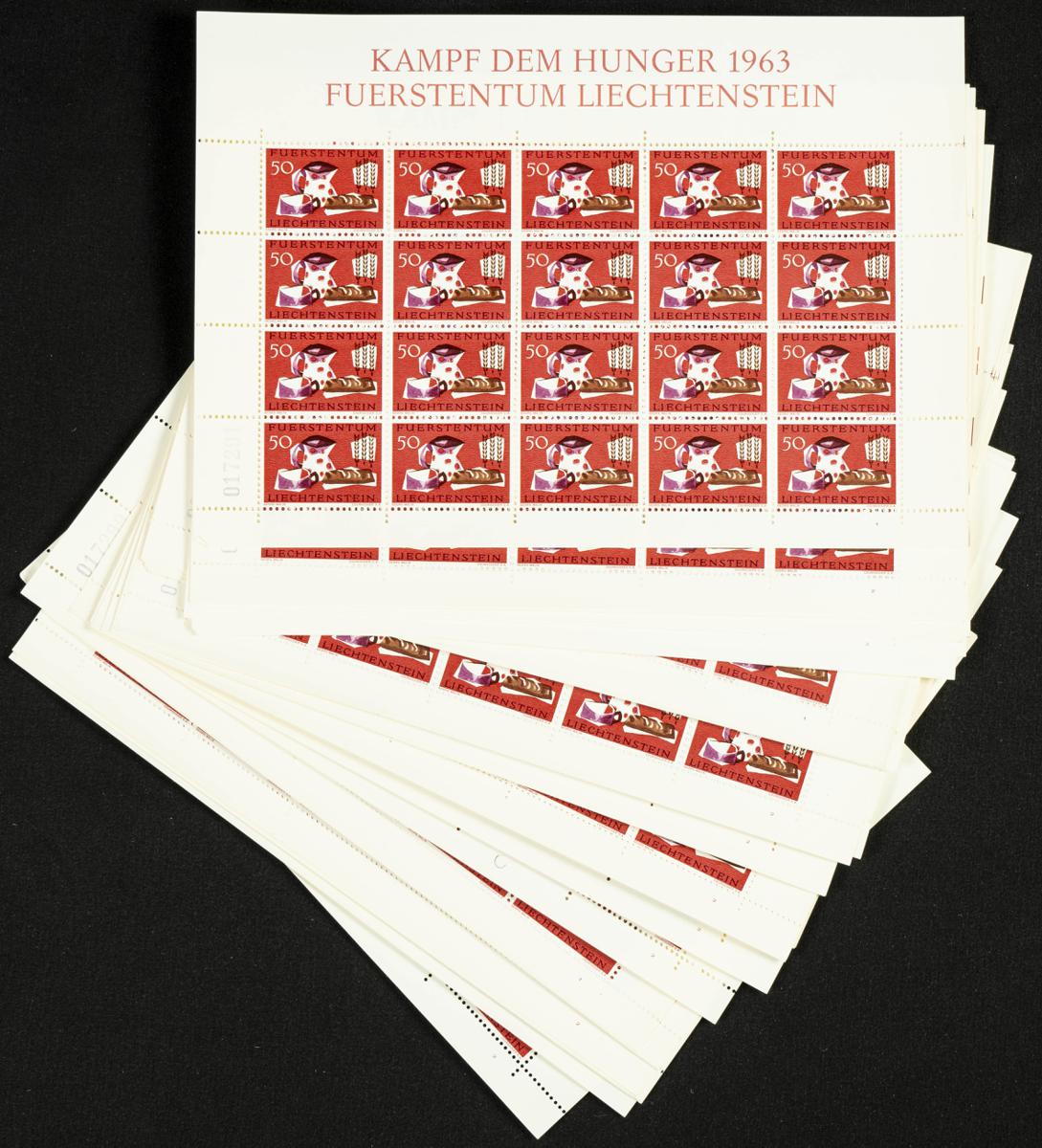238 | Liechtenstein. Sets and stamps stock
