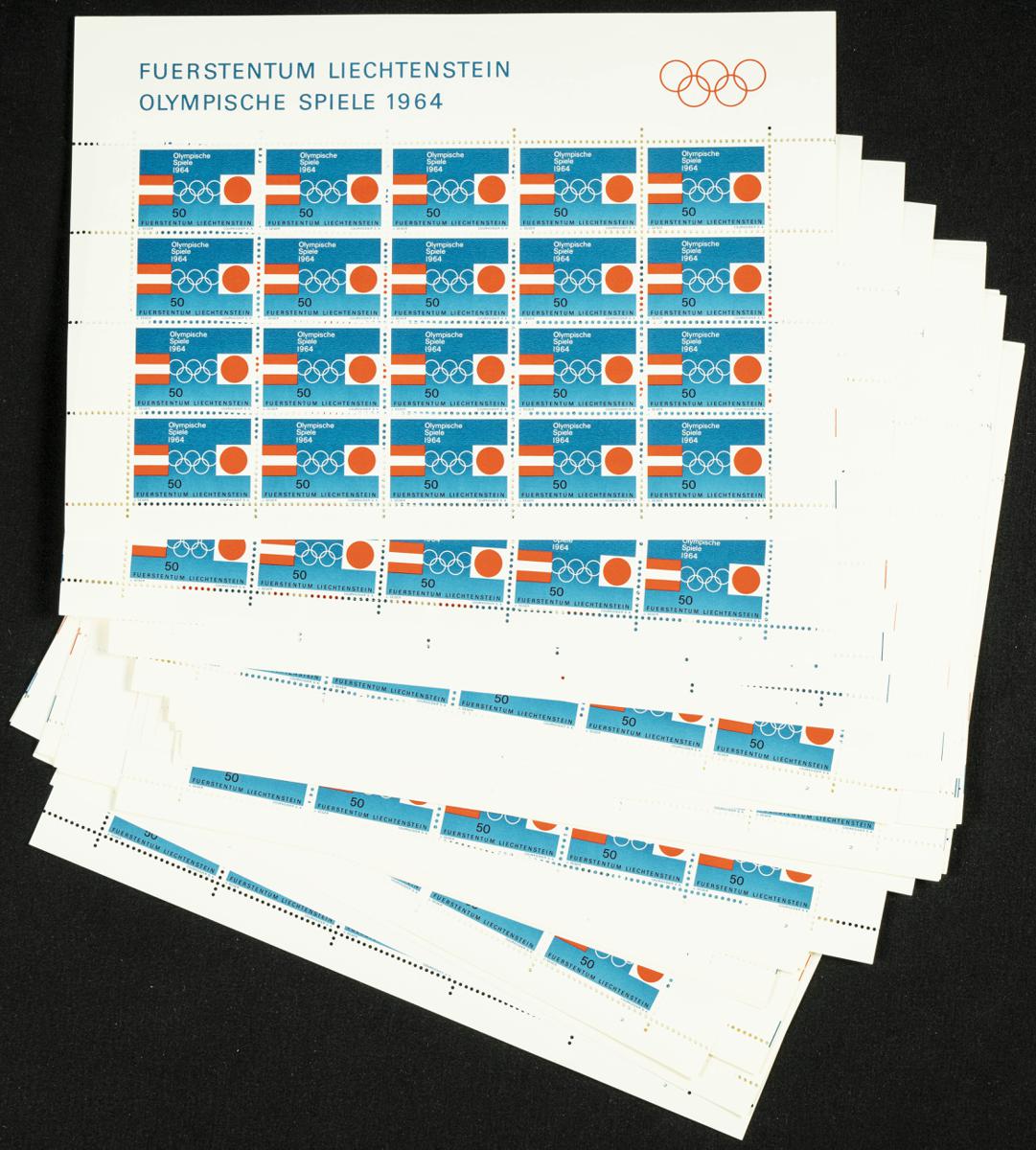 239 | Liechtenstein. Sets and stamps stock
