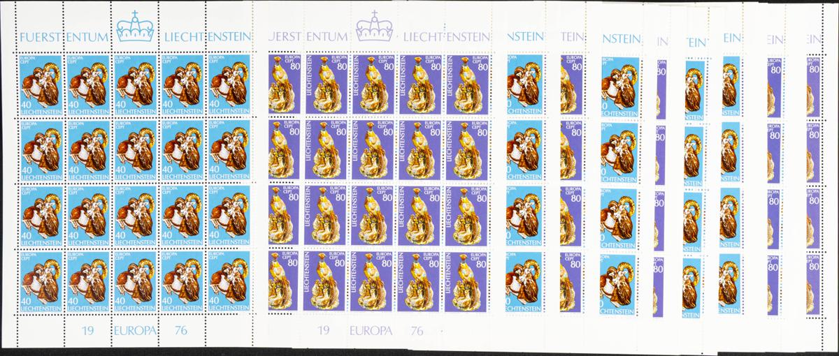 251 | Liechtenstein. Stock de Series y Sellos