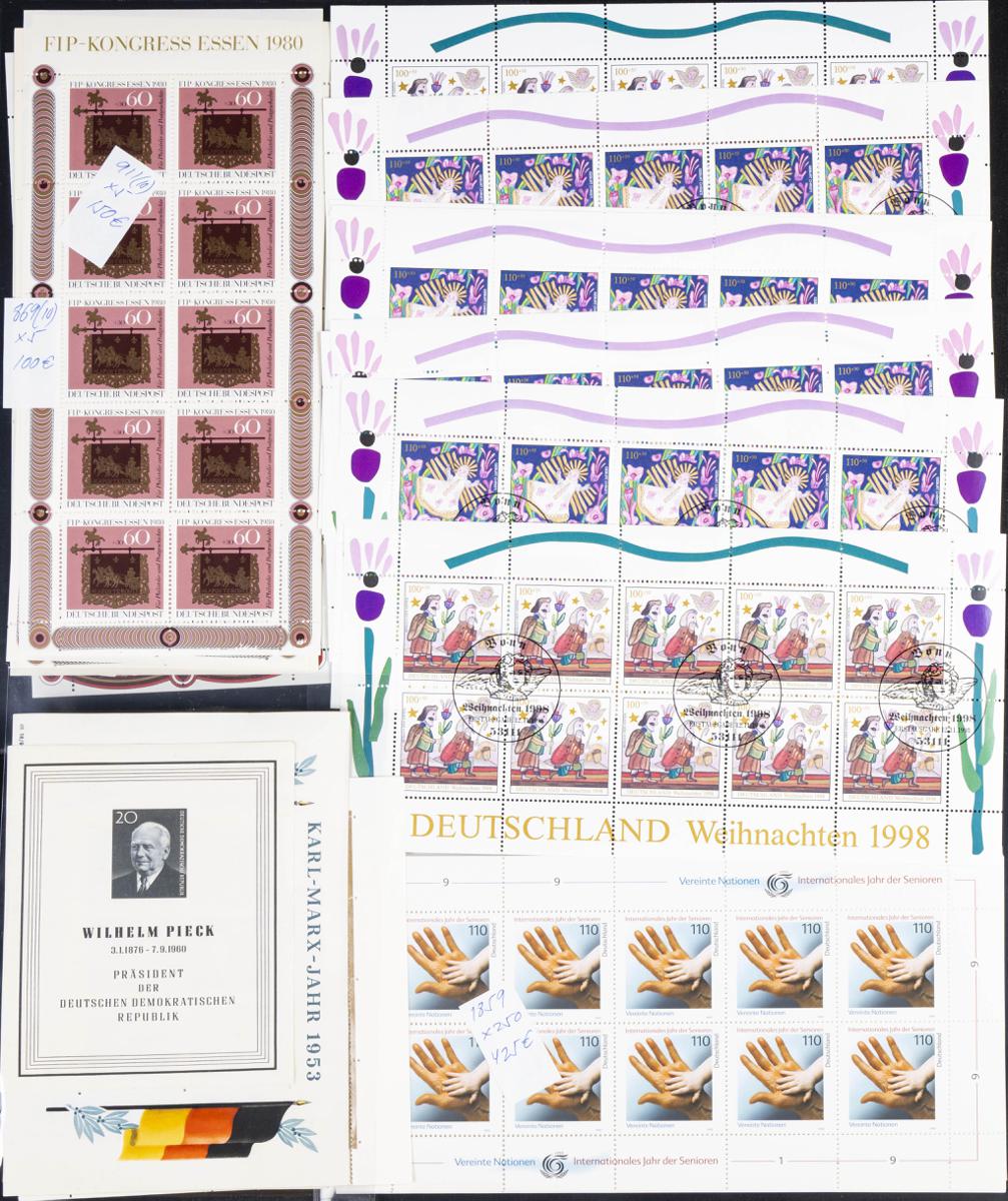 27 - Germany West. Lots and Collections.Worldwide 