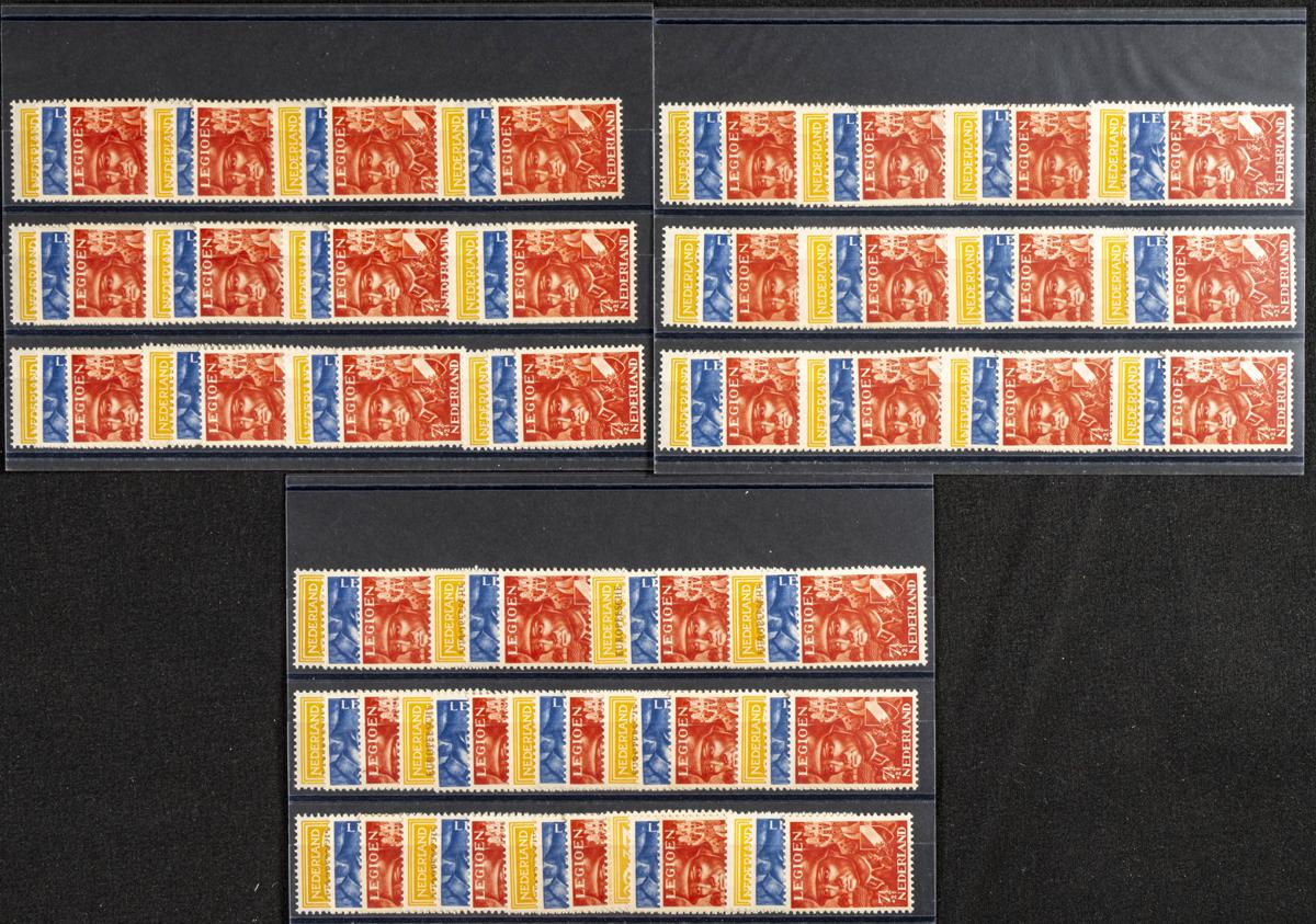 293 | Países Bajos. Stock de Series y Sellos