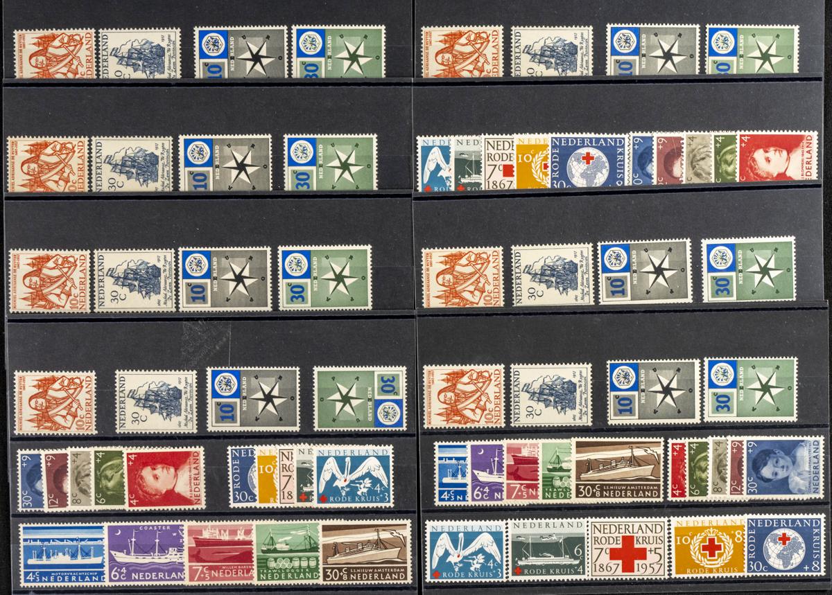 294 | Países Bajos. Stock de Series y Sellos
