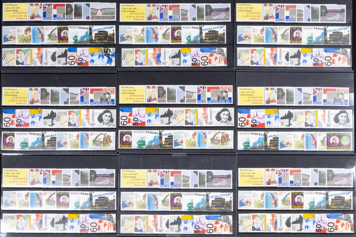 325 | Países Bajos. Stock de Series y Sellos