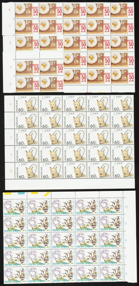 330 | Países Bajos. Stock de Series y Sellos