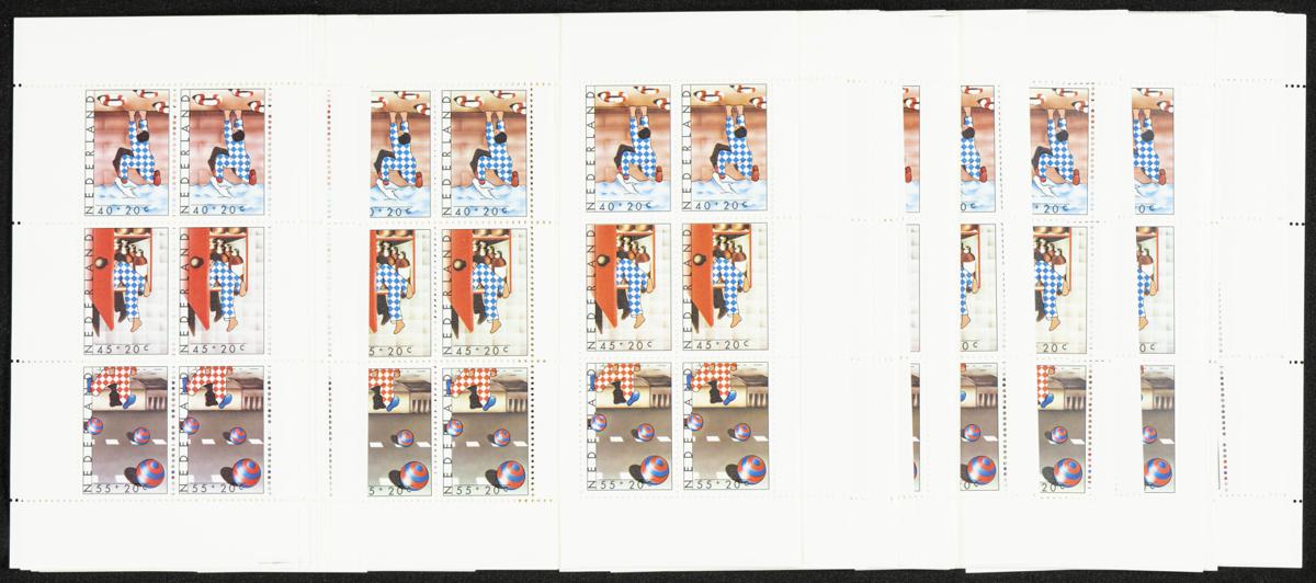 345 | Países Bajos. Stock de Series y Sellos