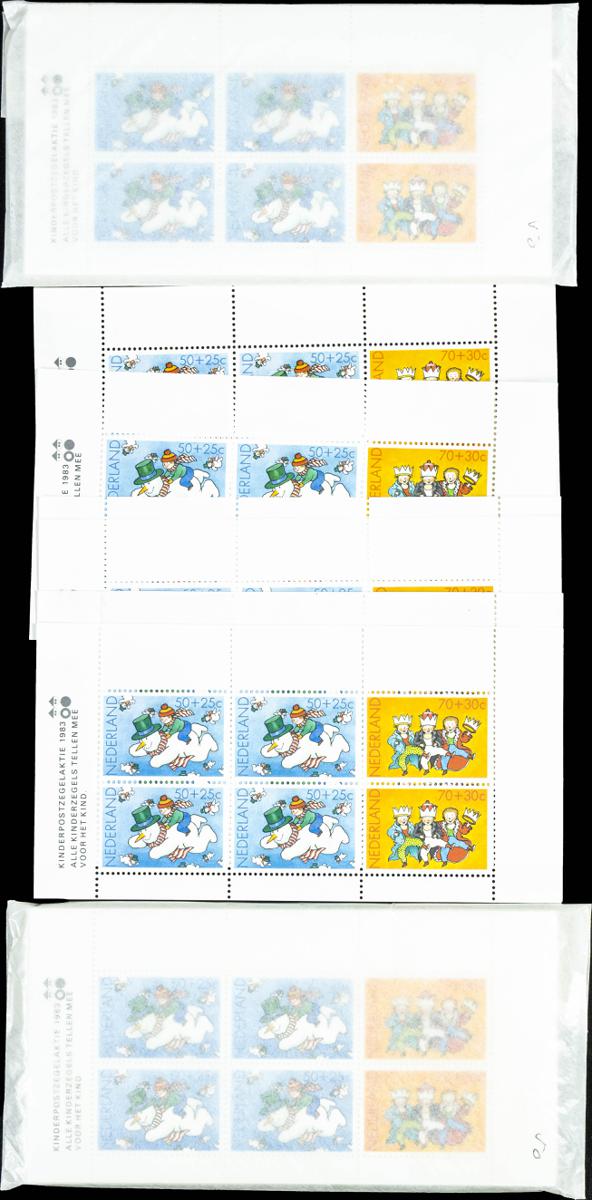 351 | Países Bajos. Stock de Series y Sellos