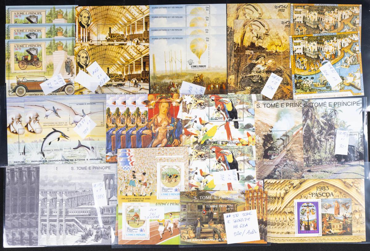 402 | Saint Thomas and Prince. Lots and Collections.Worldwide