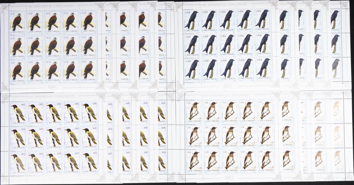406 | Saint Thomas and Prince. Sets and stamps stock