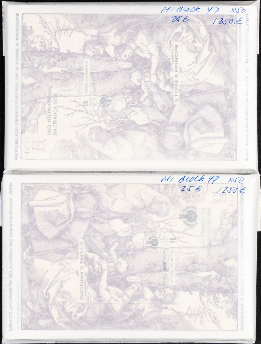 409 | Saint Thomas and Prince. Sets and stamps stock