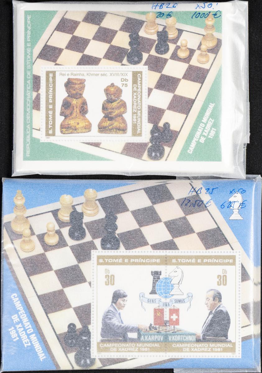 410 | Saint Thomas and Prince. Sets and stamps stock