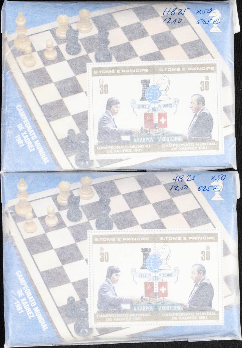 411 | Saint Thomas and Prince. Sets and stamps stock