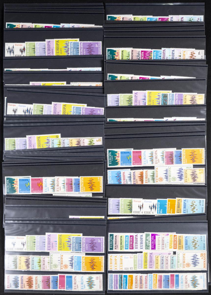 507 | Tema Europa. Stock de Series y Sellos