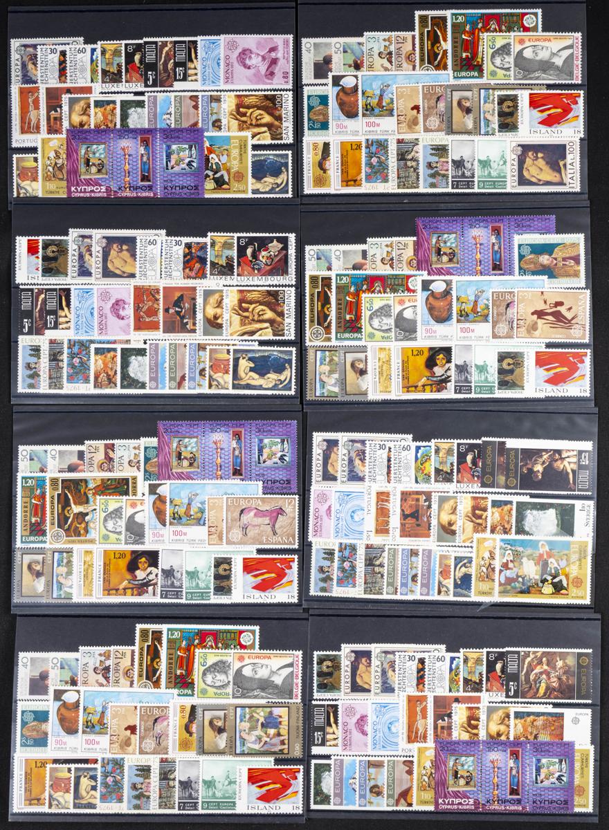 511 | Tema Europa. Stock de Series y Sellos