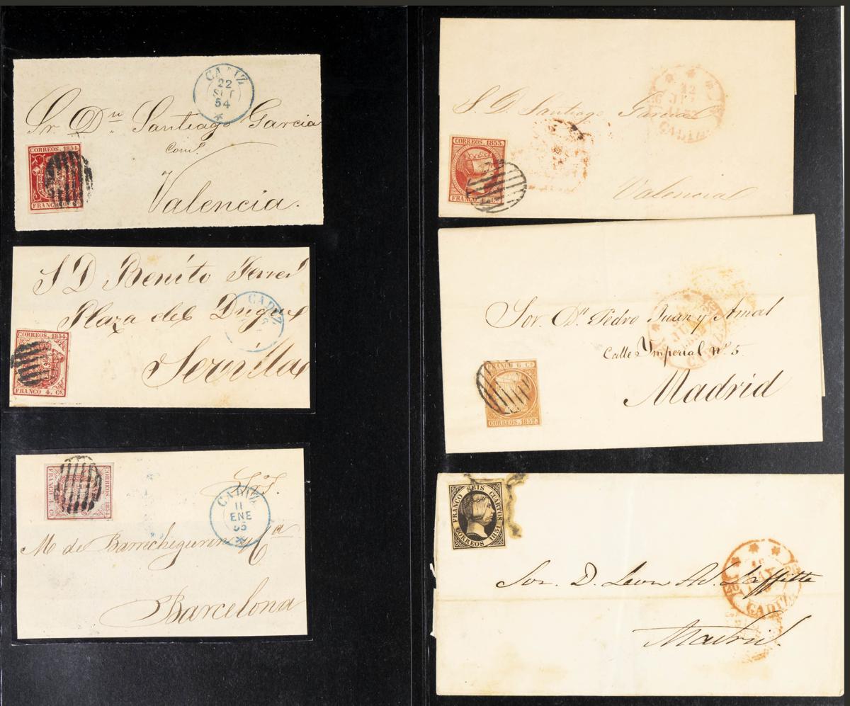 556 | Spanish Collection. Postal History